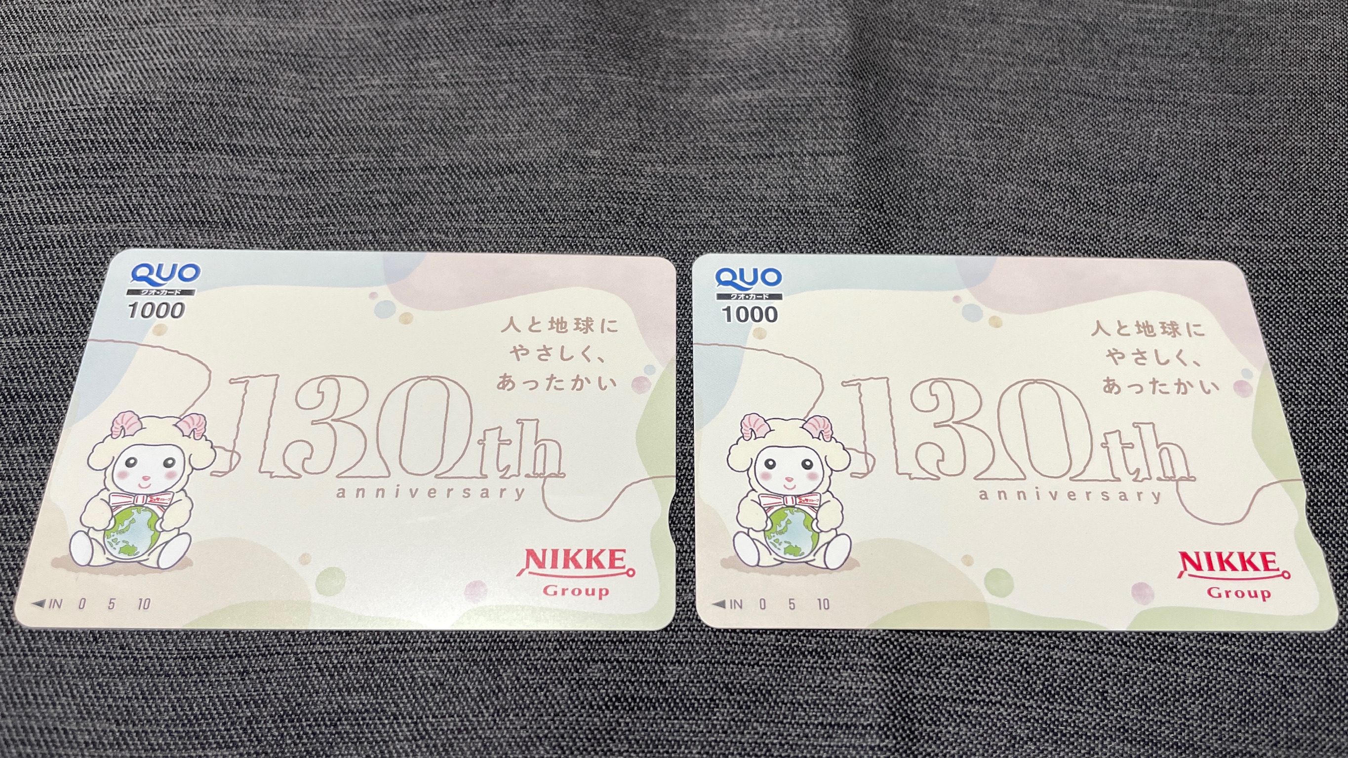 日本毛織(3201)の株主優待はいつ届く？QUOカードがもらえる